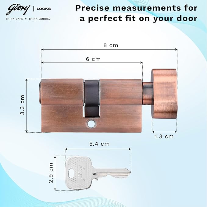 Lyra Pin Cylinder 60 MM 2C SS - Image 3